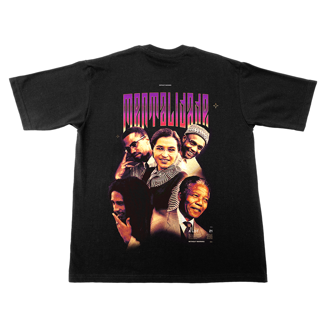 MENTALIDADE T-SHIRT OVERSIZE